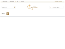 Tablet Screenshot of kinggreek.com